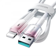USB Cable Joyroom 'S-A42' white 'Lightning' 120cm