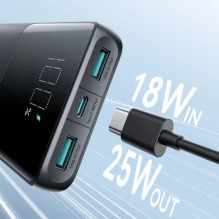 Išorinė baterija Joyroom 'JR-PBF20' juodas 10000mAh 25W (PD / QC3.0) Išorinė baterija Joyroom 'JR-PBF20' juodas 10000mAh 25W (PD / QC3.0)