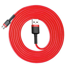 USB Cable Baseus 'Cafule' red 'Micro USB' 200cm