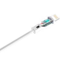 USB Kabelis Dudao 'L4L' baltas 'Lightning' 200cm USB Kabelis Dudao 'L4L' baltas 'Lightning' 200cm