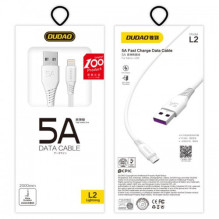 USB Cable Dudao 'L2L' white 'Lightning' 200cm
