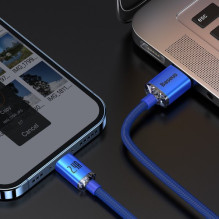 USB Cable Baseus 'Crystal Shine' blue 'Lightning' 120cm