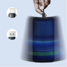USB Cable Baseus 'Crystal Shine' blue 'Lightning' 120cm