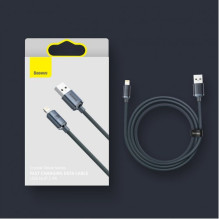 USB Cable Baseus 'Crystal Shine' purple 'Lightning' 120cm USB Cable Baseus 'Crystal Shine' purple 'Lightning' 120cm