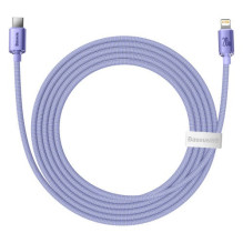USB Kabelis Baseus 'Crystal Shine' violetinis 'Type-C / Lightning' 200cm (iki 20W) USB Kabelis Baseus 'Crystal Shine' violetinis 'Type-C / Lightning' 200cm (iki 20W)