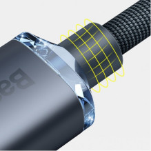 USB Cable Baseus 'Crystal Shine' blue 'Type-C / Lightning' 200cm (up to 20W) USB Cable Baseus 'Crystal Shine' blue 'Type-C / Lightning' 200cm (up to 20W)