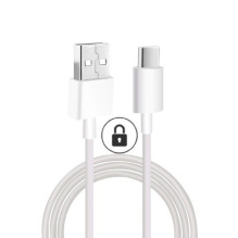USB kabelis Xiaomi baltas originalus 100cm (Type-C)