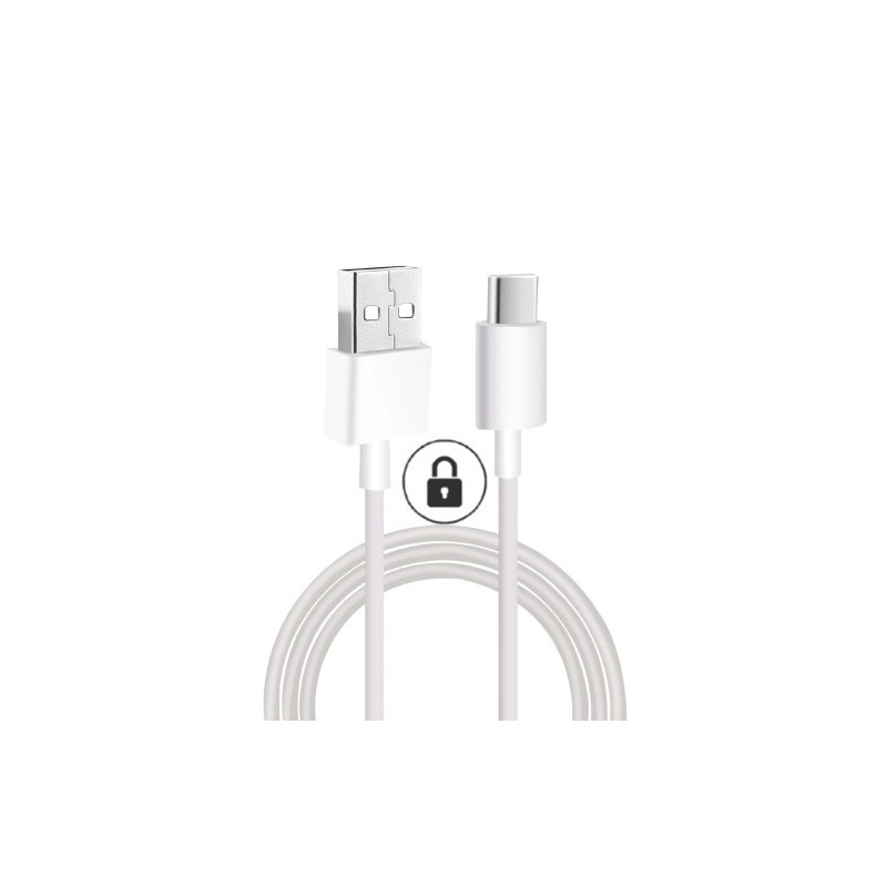 USB kabelis Xiaomi baltas originalus 100cm (Type-C)