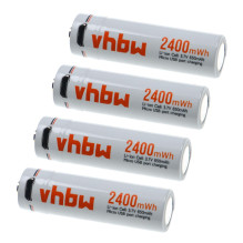 AAA Micro 4x Battery - 650...