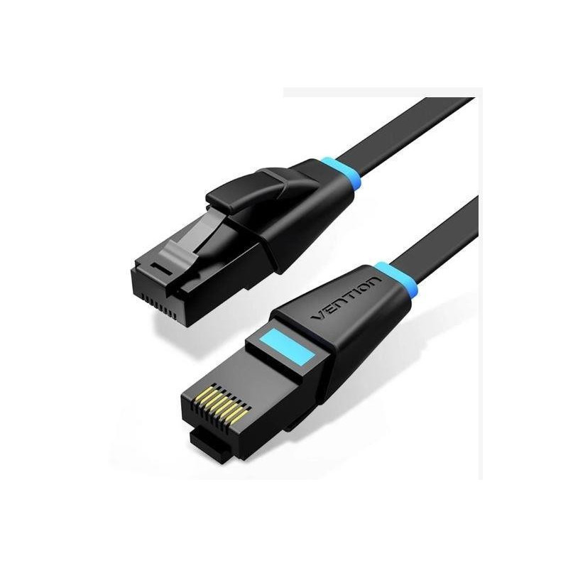 PATCH CABLE CAT.6 UTP / 0.5M BLACK IBJBD VENTION