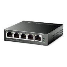 Switch, TP-LINK, Desktop / pedestal, 5x10Base-T / 100Base-TX / 1000Base-T, PoE ports 4, TL-SG105PE