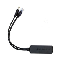 PoE 10 / 100M spliteris 25.5W