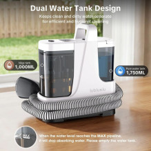 Lubluelu V9 Upholstery Carpet Cleaner White