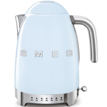 Elektrinis Virdulys - SMEG KLF04PBEU 1.7L Kintama Temperatūra 50-100°C Pastelinė Mėlyna