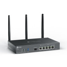 Belaidis maršrutizatorius, TP-LINK, Omada AX3000 gigabito VPN maršrutizatorius, duomenų perdavimo greitis 3000 Mbps, Eth