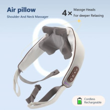 Riff Shiatsu neck massager with heating function Riff Shiatsu neck massager with heating function