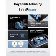 Nešiojama Energijos Stotis - Anker Solix C800X 1200W 768Wh 8 Išėjimai