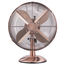 Table Fan - Ravanson WT-7033M 3-Speed Oscillation Metal Body Copper