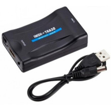 Fusion Accessories Converter SCART to HDMI + audio Black Fusion Accessories Converter SCART to HDMI + audio Black