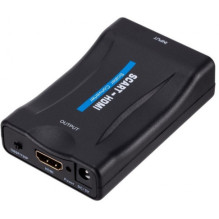 Fusion Accessories Converter SCART to HDMI + audio Black Fusion Accessories Converter SCART to HDMI + audio Black