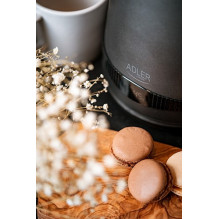 Adler AD 1295 plieninis virdulys 1,7 l, pilkos spalvos