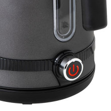 Adler AD 1295 plieninis virdulys 1,7 l, pilkos spalvos