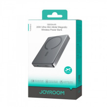 External battery Joyroom 'JR-PBM08 Pro' titanium gray 10000mAh (Wireless Charge 15W / PD 20W)