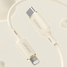 USB Cable Dudao 'L7SCC' beige 'Type-C / Lightning' 100cm USB Cable Dudao 'L7SCC' beige 'Type-C / Lightning' 100cm