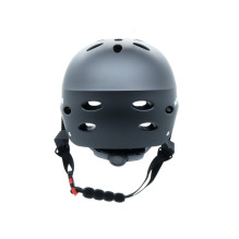 Vaikiškas šalmas - Motus MOTHAM7MBA, kietas apvalkalas, 15 ventiliacijos angų, dydis M, juodas