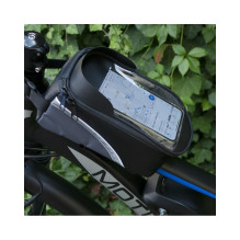 Dviračio rėmo krepšys - Motus MOTACC0002B 1.5L atsparus vandeniui su išmaniojo telefono dėklu juodas