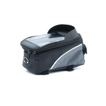 Dviračio rėmo krepšys - Motus MOTACC0002B 1.5L atsparus vandeniui su išmaniojo telefono dėklu juodas