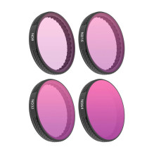 Kameros filtras - Sunnylife ND8+ND16+ND32+ND64 filtro rinkinys (aliuminis, optinis stiklas)