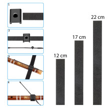 Mikrofono sistema - Belaidis KIMAFUN KM-U308A 2.4GHz Įkraunamas Juodas