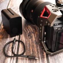 USB kabelis Caruba USB C į USB C 60W 30cm juodas