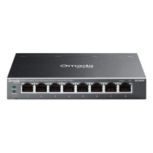 TP-Link Omada ES208GP network switch Managed L2 Gigabit Ethernet (10 / 100 / 1000) Power over Ethernet (PoE) DIN rail Bl