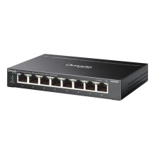 TP-Link Omada ES208GP network switch Managed L2 Gigabit Ethernet (10 / 100 / 1000) Power over Ethernet (PoE) DIN rail Bl