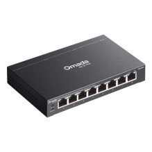 TP-Link Omada ES208GP network switch Managed L2 Gigabit Ethernet (10 / 100 / 1000) Power over Ethernet (PoE) DIN rail Bl