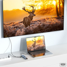 Hawk HW-HUB801 8in1 Adapter USB-C