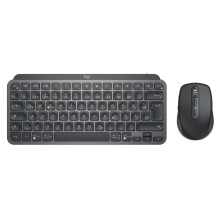 KLAVIATŪRA + PELĖ MX KEYS MINI / DE BLACK 920-011054 LOGITECH