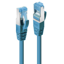 Network Cable - LINDY Cat.6A S / FTP LSZH Network Cable, RJ45, M / M, 500MHz, 15 m, Blue
