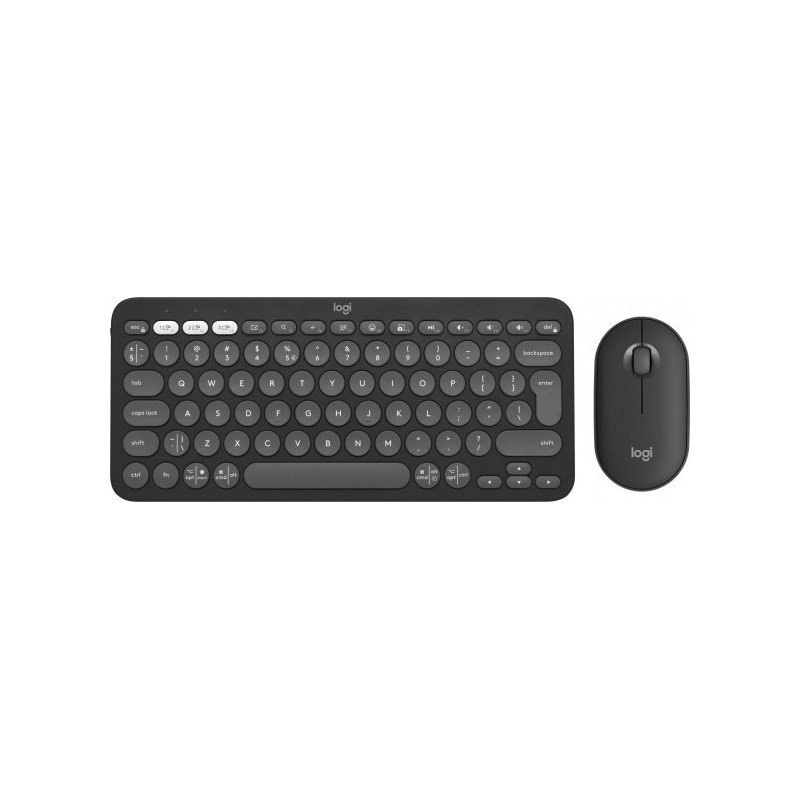 „Logitech Pebble 2 Combo“ (JAV) grafito spalvos 920-012239