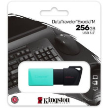 „Kingston“ 256 GB „DataTraveler Exodia M“ USB 3.2, žalias