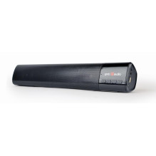 Nešiojamas garsiakalbis, GEMBIRD, nešiojamas, Bluetooth, juodas, SPK-BT-BAR400-01