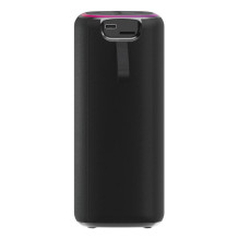 Nešiojamas garsiakalbis, GEMBIRD, juodas, belaidis, Bluetooth, SPK-BT-LED-08L