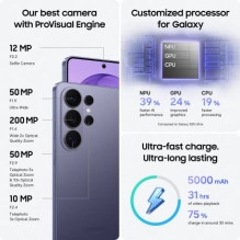 Samsung S948B Galaxy S26 Ultra 256GB Baltas