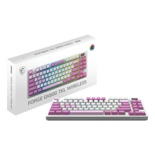 ŽAIDIMŲ KLAVIATŪRA VIOLET US / FORGE GK600 TKL W VIOLET MSI