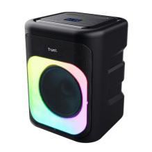 Nešiojamas garsiakalbis, TRUST, 25280, juodas, nešiojamas / atsparus vandeniui / belaidis, 1xUSB-C, Bluetooth, 25280