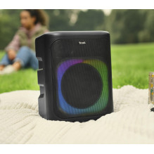 Nešiojamas garsiakalbis, TRUST, 25280, juodas, nešiojamas / atsparus vandeniui / belaidis, 1xUSB-C, Bluetooth, 25280