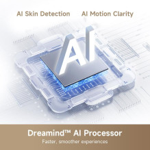 Televizorius, DREAME, 55", 4K Ultra HD, 3840 x 2160 pikselių, plokščias, 16:9, QLED, 55Q100