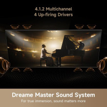 TV Set, DREAME, 55 ", 4K Ultra HD, 3840 x 2160 pixels, Flat, 16:9, QLED, 55S100